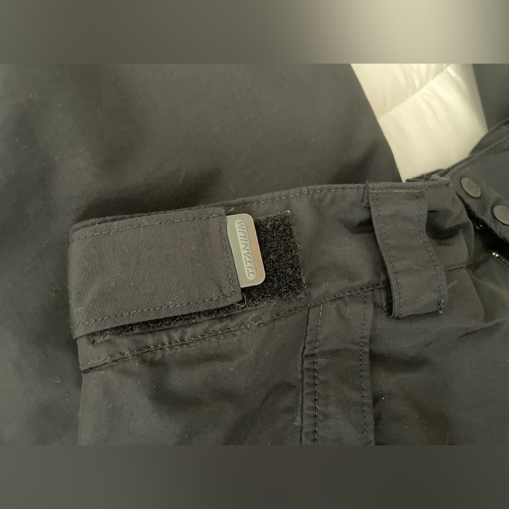 Columbia bugaboo snow pants titanium omnitech black Velcro adjustable lined - Picture 9 of 13